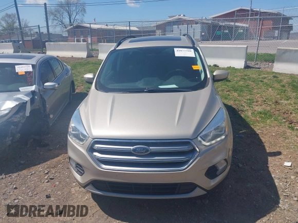2017 Ford Escape SE with VIN 1FMCU0GD3HUC94245, listed as a IAAI auction lot 41877799 with 214,571 mi miles. Bid and sale history available at carsss.com. Image 6.