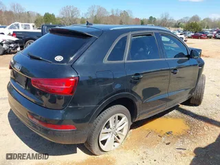 2018 Audi Q3 Premium with VIN WA1BCCFS1JR000736, listed as a IAAI auction lot 41802192 with 62,081 mi miles. Bid and sale history available at carsss.com. Image 4.