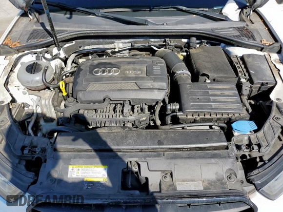 2016 Audi A3 1.8T Premium with VIN WAUA7GFF4G1109809, listed as a Copart auction lot 47106365 with 96,296 mi miles and Salvage Title. Bid and sale history available at carsss.com. Image 11.