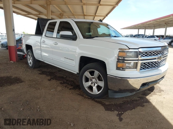 2015 Chevrolet Silverado 1500 LT with VIN 1GCVKREC1FZ415386, listed as a IAAI auction lot 42142990 with 165,409 mi miles and . Bid and sale history available at DreamBid. Image 1.