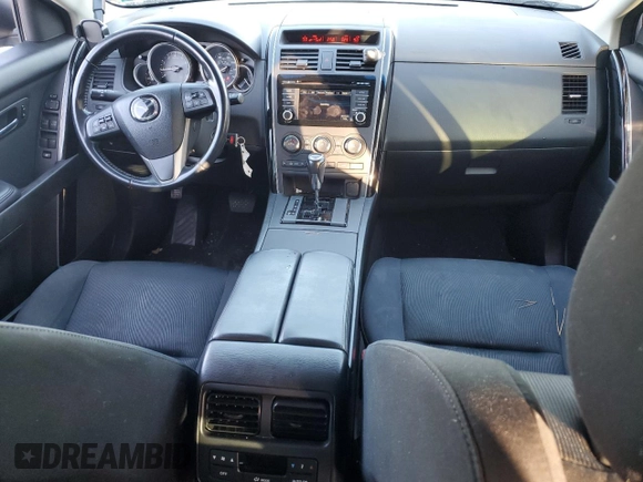 2013 Mazda CX-9 Sport with VIN JM3TB3BV0D0418136, listed as a Copart auction lot 86494154 with 135,249 mi miles and Salvage Title. Bid and sale history available at carsss.com. Image 8.