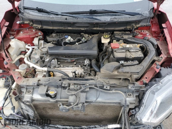 2015 Nissan Rogue S with VIN KNMAT2MT0FP573878, listed as a Copart auction lot 49461925 with 119,607 mi miles and Salvage Title. Bid and sale history available at DreamBid. Image 14.