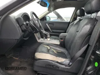 2005 Infiniti FX z VIN JNRAS08W05X217666, wystawiony jako Copart lot #37808544 z przebiegiem 172 472 mil mil oraz Szkoda całkowita • Salvage title. Historia ofert i sprzedaży dostępna na DreamBid. Obrazek 7.