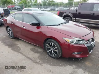 2018 Nissan Maxima SL with VIN 1N4AA6AP1JC405953, listed as a IAAI auction lot 42375353 with 64,682 mi miles and . Bid and sale history available at DreamBid. Image 1.