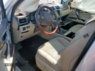 2010 Lexus GX 460 with VIN JTJBM7FXXA5004911, listed as a Copart auction lot 53033735 with 157,895 mi miles and Salvage Title. Bid and sale history available at DreamBid. Image 8.
