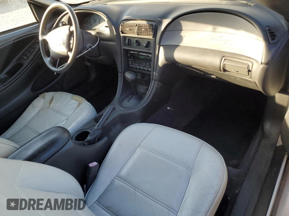 2001 Ford Mustang Deluxe with VIN 1FAFP44491F217660, listed as a Copart auction lot 47299805 with 176,207 mi miles and Salvage Title. Bid and sale history available at carsss.com. Image 8.