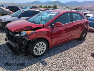 2016 Hyundai Elantra with VIN KMHD35LH9GU322867, listed as a Copart auction lot 63606075 with 142,735 mi miles and Salvage title. Bid and sale history available at DreamBid. Image 1.