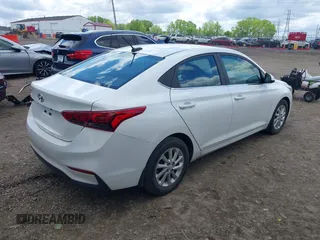 2021 Hyundai Accent SE with VIN 3KPC24A66ME137023, listed as a IAAI auction lot 42192858 with 58,197 mi miles and . Bid and sale history available at DreamBid. Image 4.