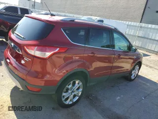 2014 Ford Escape Titanium with VIN 1FMCU9JX5EUB77527, listed as a Copart auction lot 49103665 with 105,438 mi miles and Non Repairable. Bid and sale history available at carsss.com. Image 3.