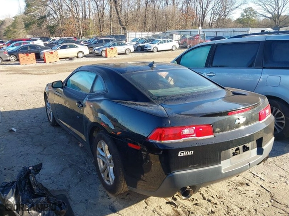 2015 Chevrolet Camaro LS with VIN 2G1FB1E30F9103763, listed as a IAAI auction lot 41542956 with 154189 miles. Bid and sale history available at carsss.com. Image 3.