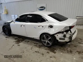 2020 Lexus IS 300 with VIN JTHD81F28L5042656, listed as a Copart auction lot 57876525 with 78,868 mi miles and Salvage title. Bid and sale history available at DreamBid. Image 2.