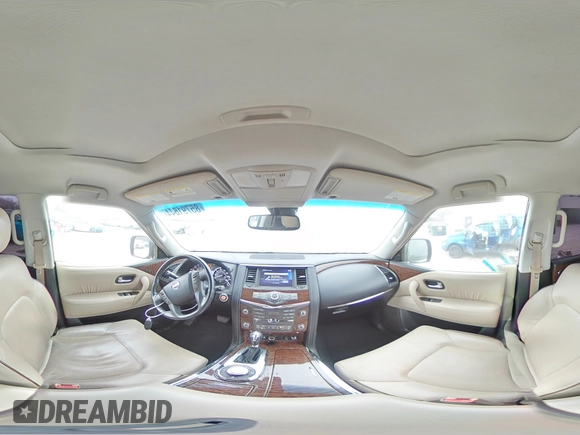 2017 Nissan Armada Platinum with VIN JN8AY2NE4H9704307, listed as a Copart auction lot 85791644 with 79,712 mi miles and Salvage Title. Bid and sale history available at carsss.com. Image 15.
