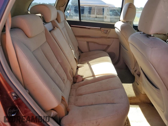 2007 Hyundai Santa Fe GLS with VIN 5NMSG13D37H005471, listed as a Copart auction lot 58399085 with 194,449 mi miles and Non repairable. Bid and sale history available at DreamBid. Image 11.