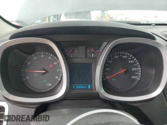 2017 Chevrolet Equinox LS z VIN 2GNALBEK9H1583466, wystawiony jako Copart lot #53538525 z przebiegiem 98 388 mil mil oraz Szkoda całkowita • Salvage title. Historia ofert i sprzedaży dostępna na DreamBid. Obrazek 9.