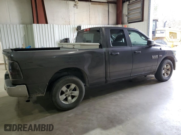 2018 Ram 1500 Express with VIN 1C6RR6FT4JS330660, listed as a Copart auction lot 47839455 with 130,605 mi miles and Salvage title. Bid and sale history available at DreamBid. Image 3.