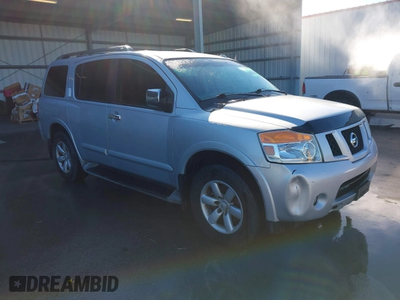 2011 Nissan Armada SV with VIN 5N1BA0ND1BN606068, listed as a IAAI auction lot 41222790 with 202,222 mi miles and . Bid and sale history available at DreamBid. Image 1.