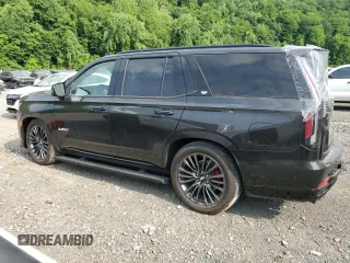 2024 Cadillac Escalade AWD V-Series with VIN 1GYS4HK92RR125835, listed as a Copart auction lot 60098455 with 10,416 mi miles and Salvage title. Bid and sale history available at DreamBid. Image 2.