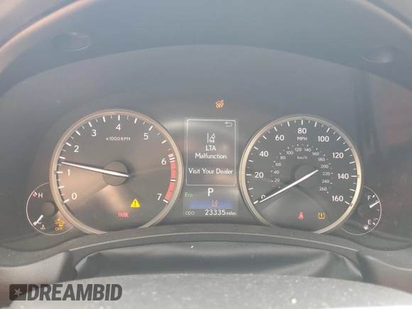 2021 Lexus NX with VIN JTJDARBZ2M5028774, listed as a Copart auction lot 53320185 with 23,335 mi miles and Non Repairable. Bid and sale history available at carsss.com. Image 9.