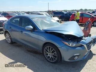 2015 Mazda 3 S Grand Touring with VIN JM1BM1W39F1219790, listed as a IAAI auction lot 42622743 with Not provided miles and . Bid and sale history available at DreamBid. Image 1.