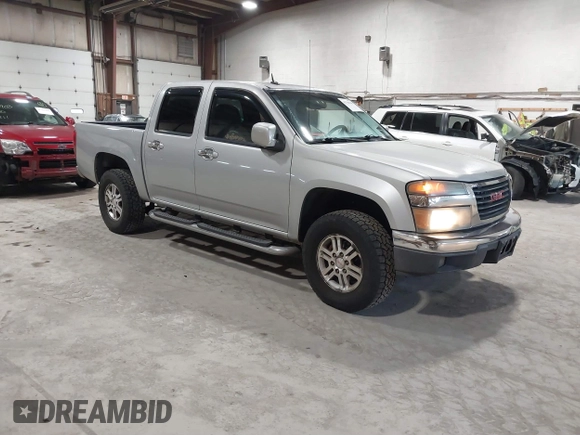 2010 GMC Canyon SLE1 with VIN 1GTJTCDE5A8101170, listed as a IAAI auction lot 41768345 with 249,092 mi miles. Bid and sale history available at carsss.com. Image 1.