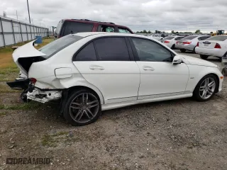 2012 Mercedes-Benz C-Class C 250 Sport with VIN WDDGF4HB3CR199187, listed as a Copart auction lot 53456065 with 131,340 mi miles and Clean Title. Bid and sale history available at carsss.com. Image 3.
