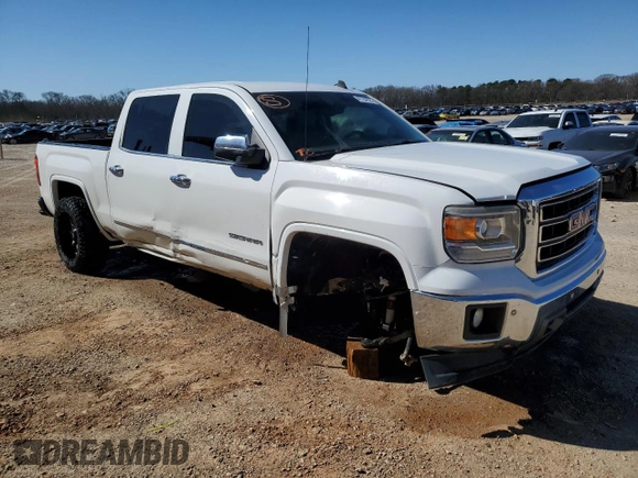 2014 GMC Sierra 1500 SLT with VIN 3GTP1VEC8EG502429, listed as a Copart auction lot 47784725 with 200,581 mi miles and Salvage title. Bid and sale history available at DreamBid. Image 4.