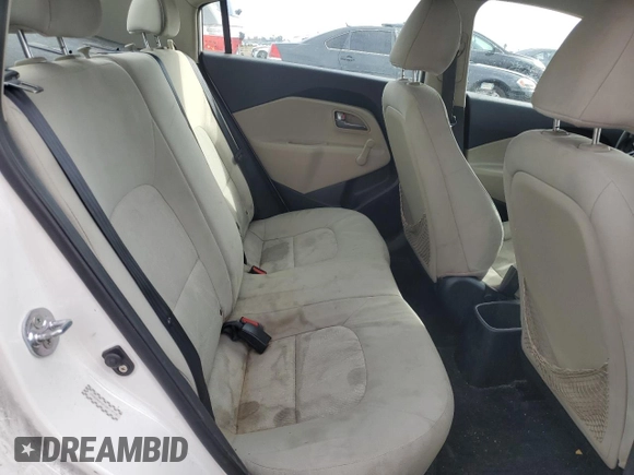 2013 Kia Rio LX with VIN KNADM4A31D6113719, listed as a Copart auction lot 44825165 with 121,443 mi miles and Salvage Title. Bid and sale history available at carsss.com. Image 10.