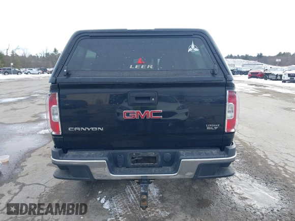 2015 GMC Canyon 4WD SLT with VIN 1GTG6CE39F1238269, listed as a IAAI auction lot 41327897 with 155,663 mi miles. Bid and sale history available at carsss.com. Image 16.