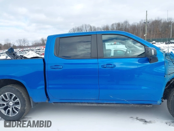 2023 Chevrolet Silverado 1500 RST with VIN 3GCUDEED8PG307775, listed as a IAAI auction lot 41542857 with 4,521 mi miles. Bid and sale history available at carsss.com. Image 14.