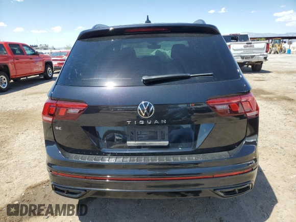 2023 Volkswagen Tiguan SE R-Line Black z VIN 3VVCB7AXXPM038789, wystawiony jako Copart lot #55161415 z przebiegiem 36 269 mil mil oraz Szkoda całkowita • Salvage title. Historia ofert i sprzedaży dostępna na DreamBid. Obrazek 6.