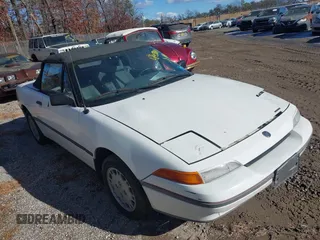 1991 Mercury Capri with VIN 6MPCT01ZXM8607170, listed as a IAAI auction lot 41453641 with 40,731 mi miles and . Bid and sale history available at DreamBid. Image 1.