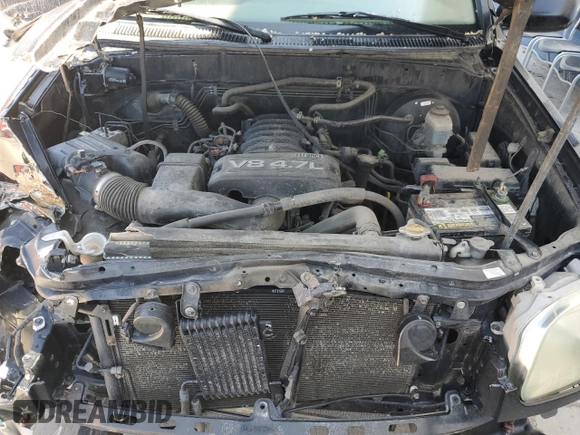 2005 Toyota Tundra Limited z VIN 5TBDT48155S478473, wystawiony jako Copart lot #60258525 z przebiegiem 271 034 mil mil oraz Czysty tytuł • Clean title. Historia ofert i sprzedaży dostępna na DreamBid. Obrazek 11.