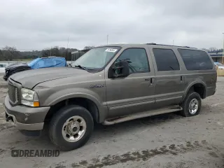 2003 Ford Excursion Limited with VIN 1FMNU43S13EA92088, listed as a Copart auction lot 79796844 with 154,986 mi miles and Salvage Title. Bid and sale history available at DreamBid. Image 1.