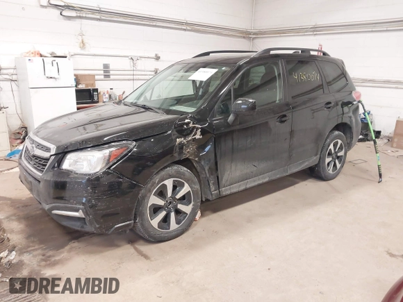 2018 Subaru Forester Premium with VIN JF2SJAGC5JH591930, listed as a IAAI auction lot 41380074 with 79,637 mi miles. Bid and sale history available at carsss.com. Image 17.