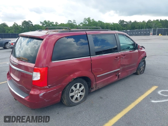 2012 Chrysler Town & Country Touring with VIN 2C4RC1BG0CR364038, listed as a IAAI auction lot 42259131 with 172,311 mi miles and . Bid and sale history available at DreamBid. Image 4.