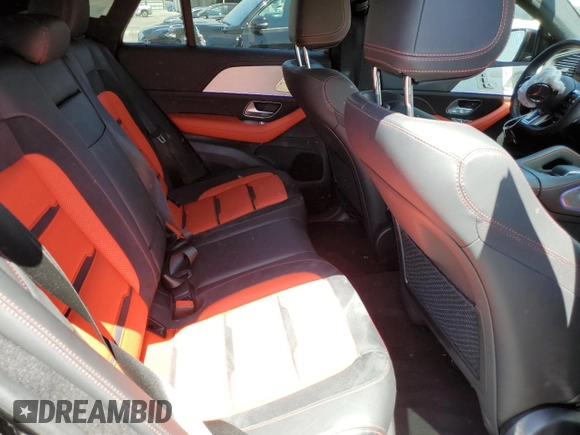 2024 Mercedes-Benz GLE 53 AMG with VIN 4JGFD6BB3RB196433, listed as a Copart auction lot 57479685 with 9,106 mi miles and Salvage title. Bid and sale history available at DreamBid. Image 11.