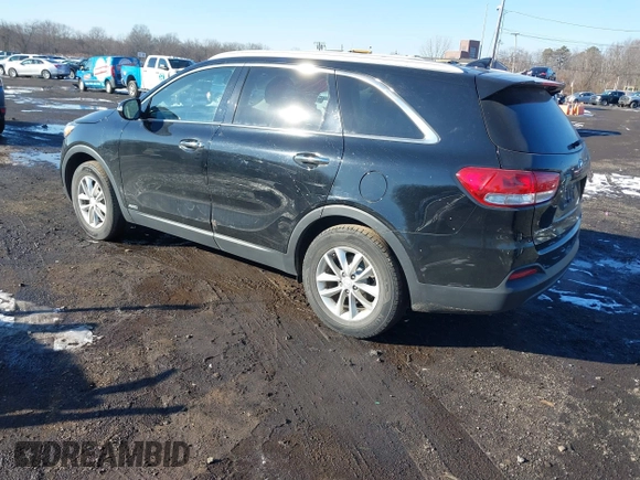2018 Kia Sorento LX with VIN 5XYPGDA35JG404725, listed as a IAAI auction lot 41188949 with 48,229 mi miles. Bid and sale history available at carsss.com. Image 3.