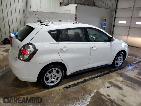 2009 Pontiac Vibe with VIN 5Y2SM67099Z422007, listed as a Copart auction lot 45601695 with 120,318 mi miles and Salvage Title. Bid and sale history available at carsss.com. Image 3.