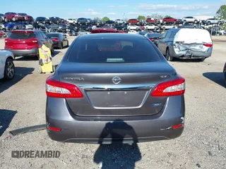 2013 Nissan Sentra SV with VIN 3N1AB7AP6DL707215, listed as a IAAI auction lot 41684144 with 130,726 mi miles and . Bid and sale history available at DreamBid. Image 16.