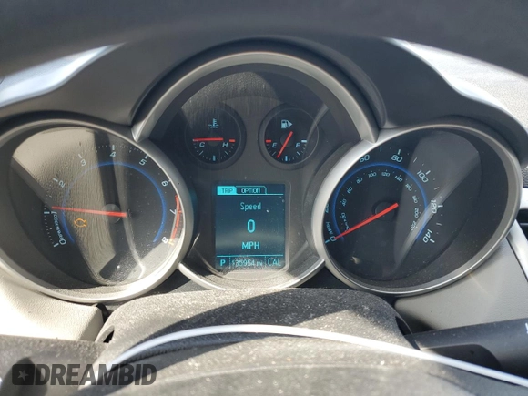 2014 Chevrolet Cruze LS with VIN 1G1PA5SHXE7104160, listed as a Copart auction lot 47283095 with 135,954 mi miles and Salvage Title. Bid and sale history available at carsss.com. Image 9.