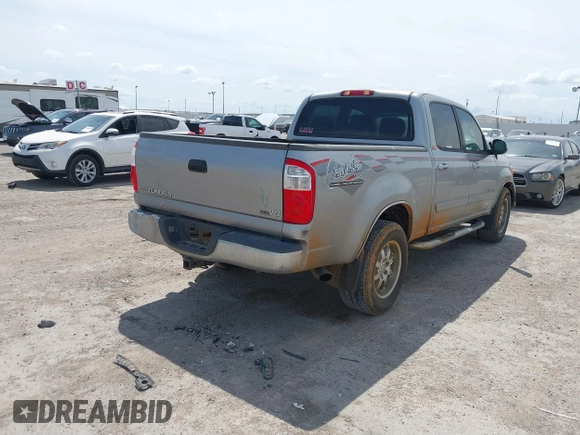 2006 Toyota Tundra SR5 with VIN 5TBET34176S529347, listed as a IAAI auction lot 41894011 with 203,864 mi miles and . Bid and sale history available at DreamBid. Image 4.