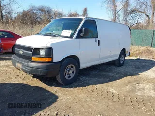 2007 Chevrolet Express Cargo with VIN 1GCFG15X371137620, listed as a IAAI auction lot 41638820 with 304,011 mi miles and . Bid and sale history available at DreamBid. Image 2.