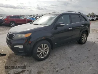 2011 Kia Sorento SX with VIN 5XYKWDA21BG093963, listed as a Copart auction lot 51426825 with 186,749 mi miles and Salvage Title. Bid and sale history available at carsss.com. Image 1.