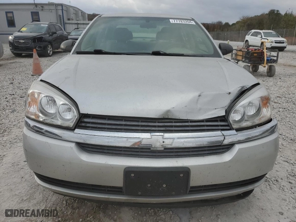 2005 Chevrolet Malibu with VIN 1G1ZS54865F161416, listed as a Copart auction lot 77783204 with 217,757 mi miles and Clean Title. Bid and sale history available at carsss.com. Image 5.