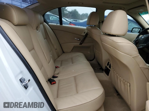 2005 BMW 5 Series 530i with VIN WBANA73545CR60380, listed as a Copart auction lot 87524625 with 82,164 mi miles and Clean Title. Bid and sale history available at DreamBid. Image 10.