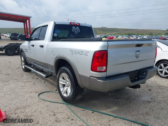 2010 Dodge Ram 1500 SLT with VIN 1D7RB1GT6AS112613, listed as a IAAI auction lot 41641379 with 339,601 mi miles. Bid and sale history available at carsss.com. Image 3.