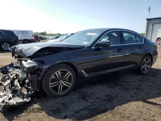 2022 BMW 5 Series 530i xDrive with VIN WBA13BJ00NCL05216, listed as a Copart auction lot 61710115 with 23,823 mi miles and Salvage title. Bid and sale history available at DreamBid. Image 1.