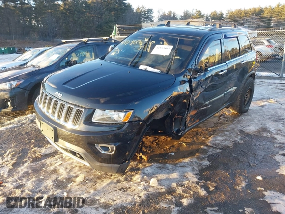 2014 Jeep Grand Cherokee Limited with VIN 1C4RJFBG5EC103342, listed as a IAAI auction lot 41195465 with 126,543 mi miles and . Bid and sale history available at DreamBid. Image 2.