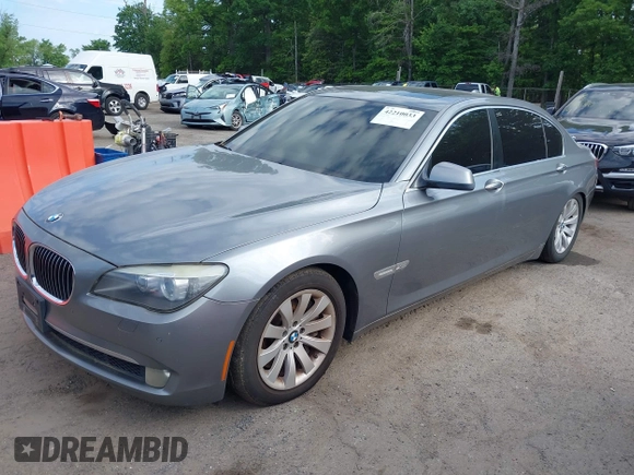 2010 BMW 7 Series 750Li xDrive with VIN WBAKC8C51ACY68317, listed as a IAAI auction lot 42210033 with 124,765 mi miles and . Bid and sale history available at DreamBid. Image 2.