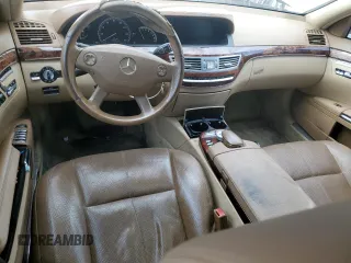 2008 Mercedes-Benz S-Class 5.5L V8 with VIN WDDNG71X78A181888, listed as a Copart auction lot 51304235 with 159,645 mi miles and Clean Title. Bid and sale history available at carsss.com. Image 8.